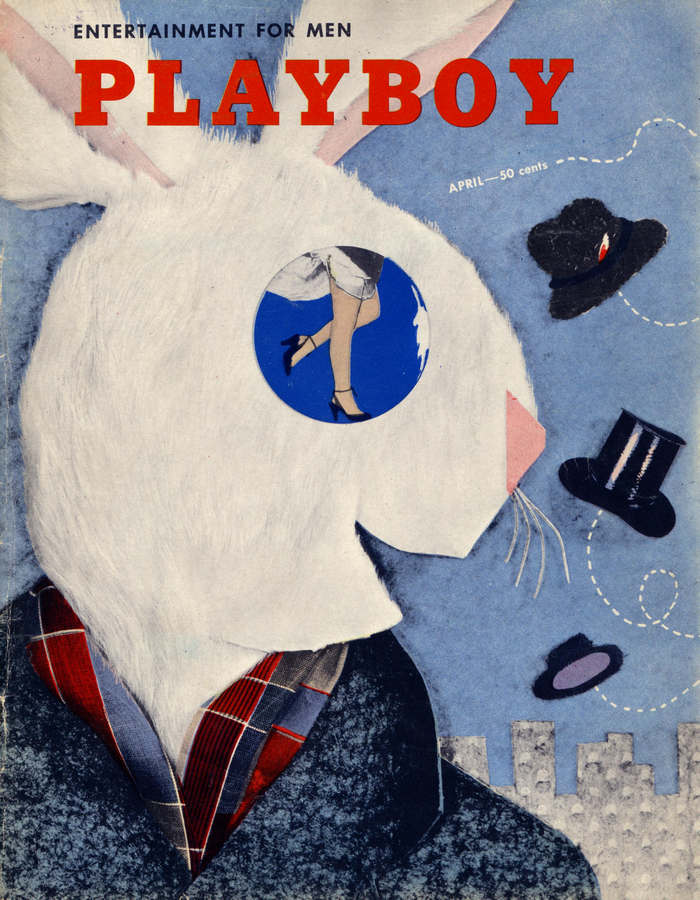 April, 1954 cover