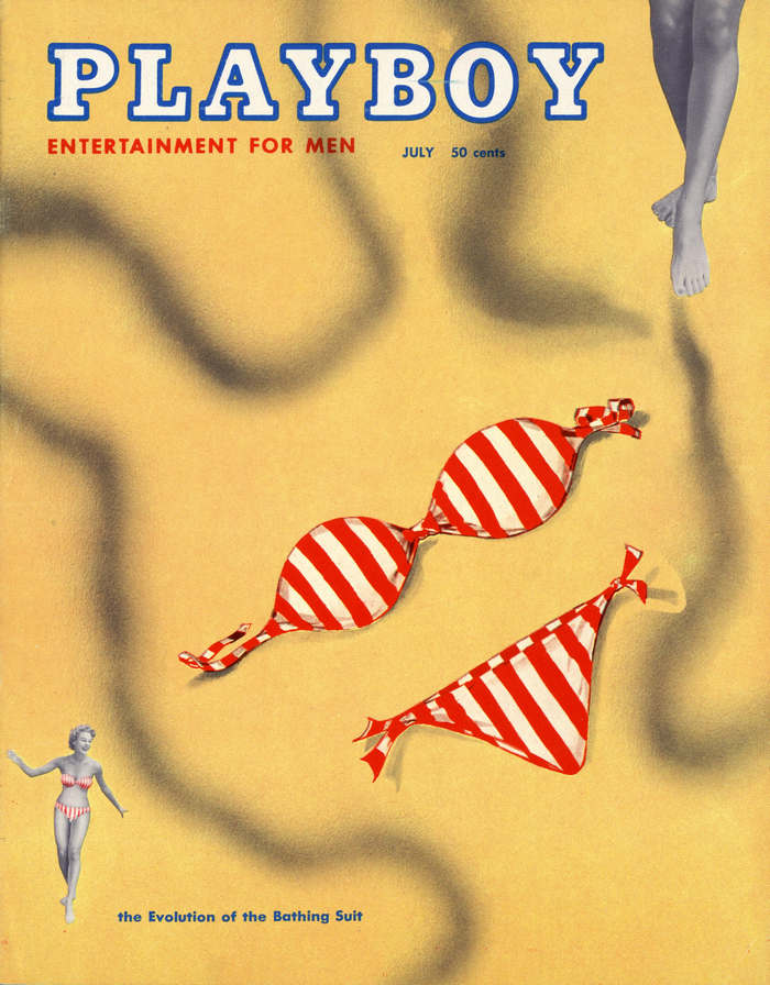 July, 1954 cover