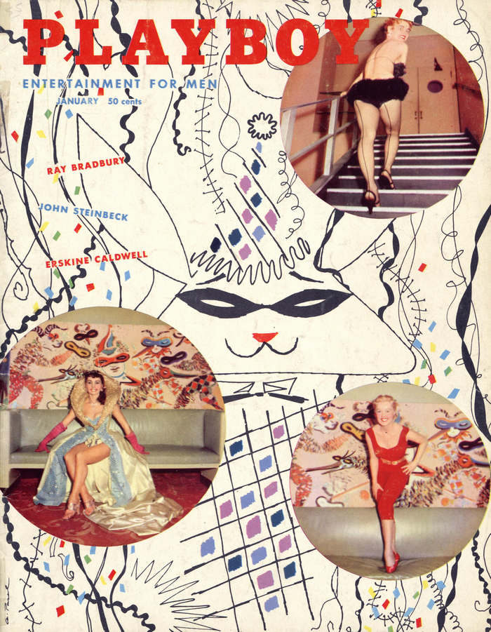January, 1955 cover
