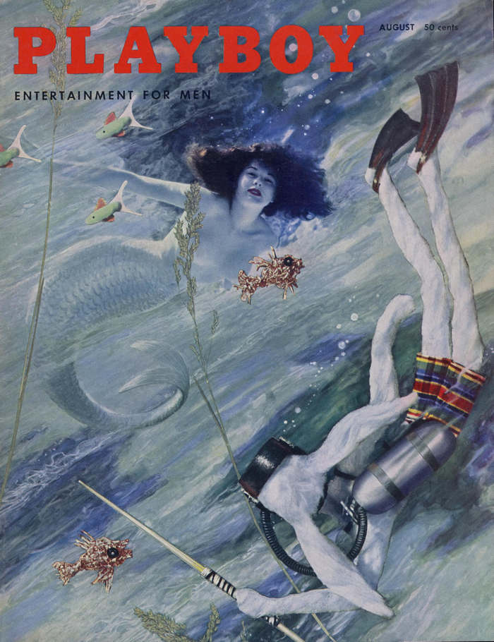 August, 1955 cover