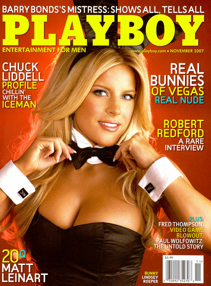November, 2007 cover
