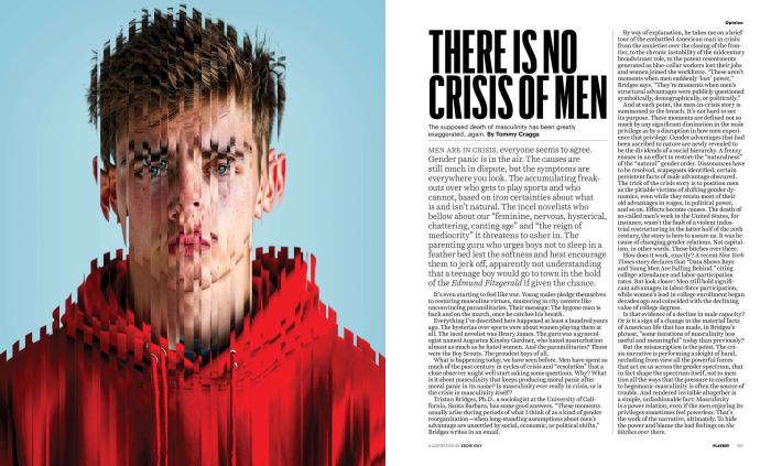 There Is No Crisis Of Men